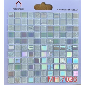 Gạch mosaic thủy tinh lấp lánh MH 7026